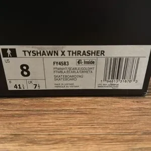 Adidas x Thrasher Shoes Adidas Tyshawn X Thrasher Superstar Sz